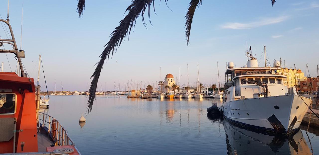 Gruissan-Port-T2-2Chambres-5Pers-43M2-Climatise-Parking-Valerie Exterior foto