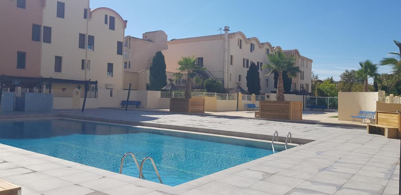 Gruissan-Port-T2-2Chambres-5Pers-43M2-Climatise-Parking-Valerie Exterior foto