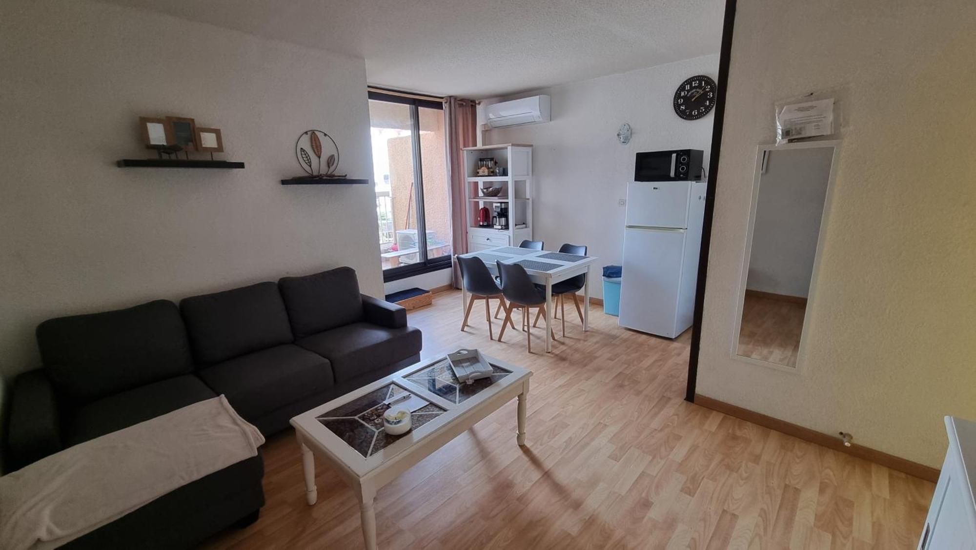 Gruissan-Port-T2-2Chambres-5Pers-43M2-Climatise-Parking-Valerie Exterior foto